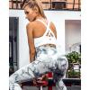 imageRUNNING GIRL Sports Bra for Women CrissCross Back Padded Strappy Sports Bras Medium Support Yoga Bra with Removable CupsWhite