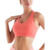 imageRUNNING GIRL Sports Bra for Women MediumHigh Support CrissCross Back Strappy Padded Sports Bras Supportive Workout Tops1watermelon Red