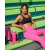 imageRUNNING GIRL Sports Bra for Women MediumHigh Support CrissCross Back Strappy Padded Sports Bras Supportive Workout TopsAblack