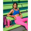 imageRUNNING GIRL Sports Bra for Women MediumHigh Support CrissCross Back Strappy Padded Sports Bras Supportive Workout TopsAbrilliant Blue