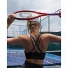 imageRUNNING GIRL Strappy Sports Bra for Women Sexy Crisscross Back Light Support Yoga Bra with Removable Cups1black
