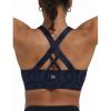 imageRUNNING GIRL Sports Bra for Women CrissCross Back Padded Strappy Sports Bras Medium Support Yoga Bra with Removable CupsDark Blue
