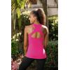 imageRUNNING GIRL Workout Tank Tops with Built in Bras for WomenCompression Shirt Strappy Back Athletic Yoga TopsAhot Pink
