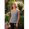 imageRUNNING GIRL Workout Tank Tops with Built in Bras for WomenCompression Shirt Strappy Back Athletic Yoga TopsAlight Blue