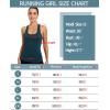 imageRUNNING GIRL Workout Tank Tops with Built in Bras for WomenCompression Shirt Strappy Back Athletic Yoga TopsDdark Green