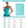 imageRUNNING GIRL Workout Tank Tops with Built in Bras for WomenCompression Shirt Strappy Back Athletic Yoga TopsDelectric Green