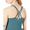 imageRUNNING GIRL Yoga Tank Tops for Women Built in Shelf Bra BC Cups Strappy Back Activewear Workout Compression TopsCice Bule
