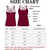 imageRUNNING GIRL Yoga Tank Tops for Women Built in Shelf Bra BC Cups Strappy Back Activewear Workout Compression TopsCred