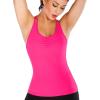 imageRUNNING GIRL Yoga Tank Tops for Women Built in Shelf Bra BC Cups Strappy Back Activewear Workout Compression TopsDhot Pink