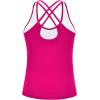imageRUNNING GIRL Yoga Tank Tops for Women Built in Shelf Bra BC Cups Strappy Back Activewear Workout Compression TopsDhot Pink