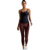 imageRUNNING GIRL Yoga Tank Tops for Women Built in Shelf Bra BC Cups Strappy Back Activewear Workout Compression TopsWblack