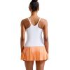 imageRUNNING GIRL Yoga Tank Tops for Women Built in Shelf Bra BC Cups Strappy Back Activewear Workout Compression TopsWwhite