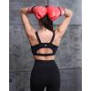 imageRUNNING GIRL High Impact Sports Bras for WomenRacerback Running Bra Workout Crop Tank Tops Longline Sports Bra Push upBlack