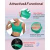 imageRUNNING GIRL High Impact Sports Bras for WomenRacerback Running Bra Workout Crop Tank Tops Longline Sports Bra Push upDbright Green