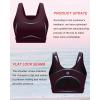 imageRUNNING GIRL High Impact Sports Bras for WomenRacerback Running Bra Workout Crop Tank Tops Longline Sports Bra Push upDdeep Taupe