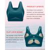 imageRUNNING GIRL High Impact Sports Bras for WomenRacerback Running Bra Workout Crop Tank Tops Longline Sports Bra Push upDteal