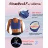imageRUNNING GIRL High Impact Sports Bras for WomenRacerback Running Bra Workout Crop Tank Tops Longline Sports Bra Push upDviolet