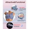 imageRUNNING GIRL High Impact Sports Bras for WomenRacerback Running Bra Workout Crop Tank Tops Longline Sports Bra Push upDzebra Print