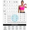 imageRUNNING GIRL High Impact Sports Bras for WomenRacerback Running Bra Workout Crop Tank Tops Longline Sports Bra Push upEhot Pink