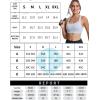 imageRUNNING GIRL High Impact Sports Bras for WomenRacerback Running Bra Workout Crop Tank Tops Longline Sports Bra Push upEicy Grey