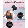 imageRUNNING GIRL High Impact Sports Bras for WomenRacerback Running Bra Workout Crop Tank Tops Longline Sports Bra Push upLeopard Print