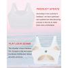 imageRUNNING GIRL High Impact Sports Bras for WomenRacerback Running Bra Workout Crop Tank Tops Longline Sports Bra Push upWhite