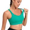 imageRUNNING GIRL High Impact Sports Bras for WomenRacerback Running Bra Workout Crop Tank Tops Longline Sports Bra Push upYbright Green