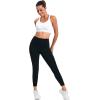 imageRUNNING GIRL High Impact Sports Bras for WomenRacerback Running Bra Workout Crop Tank Tops Longline Sports Bra Push upYwhite