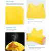 imageRUNNING GIRL Sports Bras for Women High Impact Seamless Ribbed Longline High Neck Workout Crop Tank TopsAyellow