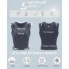 imageRUNNING GIRL Sports Bras for Women High Impact Seamless Ribbed Longline High Neck Workout Crop Tank TopsBdark Grey