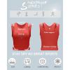 imageRUNNING GIRL Sports Bras for Women High Impact Seamless Ribbed Longline High Neck Workout Crop Tank TopsBred