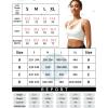 imageRUNNING GIRL Sports Bras for Women High SupportSeamless Ribbed Longline High Neck Sports Bra Racerback Padded Crop Top YogaBwhite