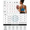 imageRUNNING GIRL YBack Sports Bras for Women Medium Impact Wirefree Padded Bra Workout Crop Top Longline Sports Bra Push upBright Blue