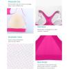 imageRUNNING GIRL YBack Sports Bras for Women Medium Impact Wirefree Padded Bra Workout Crop Top Longline Sports Bra Push upDpink