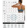 imageRUNNING GIRL YBack Sports Bras for Women Medium Impact Wirefree Padded Bra Workout Crop Top Longline Sports Bra Push upGreen