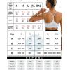 imageRUNNING GIRL YBack Sports Bras for Women Medium Impact Wirefree Padded Bra Workout Crop Top Longline Sports Bra Push upWhite