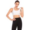 imageSports Bras for WomenPadded Sports Bra Tank Top Sexy Crisscross Back High Impact Longline Workout Yoga Bra1white