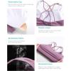 imageSports Bras for WomenPadded Sports Bra Tank Top Sexy Crisscross Back High Impact Longline Workout Yoga Bra2purple