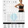 imageSports Bras for WomenPadded Sports Bra Tank Top Sexy Crisscross Back High Impact Longline Workout Yoga Bra4black