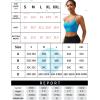 imageSports Bras for WomenPadded Sports Bra Tank Top Sexy Crisscross Back High Impact Longline Workout Yoga Bra4bright Blue