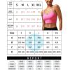imageSports Bras for WomenPadded Sports Bra Tank Top Sexy Crisscross Back High Impact Longline Workout Yoga Bra4hot Pink
