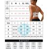 imageSports Bras for WomenPadded Sports Bra Tank Top Sexy Crisscross Back High Impact Longline Workout Yoga Bra4white