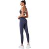 imageSports Bras for WomenPadded Sports Bra Tank Top Sexy Crisscross Back High Impact Longline Workout Yoga BraCamouflage Black