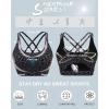imageSports Bras for WomenPadded Sports Bra Tank Top Sexy Crisscross Back High Impact Longline Workout Yoga BraLeopard Print