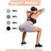 imageRUNNING GIRL 5 inches High Waist Yoga Leggings Compression Workout Leggings for Women Yoga Pants Tummy Control DK2755 Light Grey L