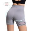 imageRUNNING GIRL 5 inches High Waist Yoga Leggings Compression Workout Leggings for Women Yoga Pants Tummy Control DK2755 Light Grey L