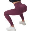 imageRUNNING GIRL 5 inches High Waist Yoga LeggingsCompression Workout Leggings for Women Yoga Pants Tummy Control2886 Red S