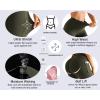 imageRUNNING GIRL High Waisted Shorts for Women with Pockets Workout Scrunch Butt Lifting Yoga Shorts Tummy ControlAsh Green