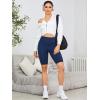 imageRUNNING GIRL High Waisted Shorts for Women with Pockets Workout Scrunch Butt Lifting Yoga Shorts Tummy ControlTeal Lagoon