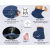imageRUNNING GIRL High Waisted Shorts for Women with Pockets Workout Scrunch Butt Lifting Yoga Shorts Tummy ControlTeal Lagoon